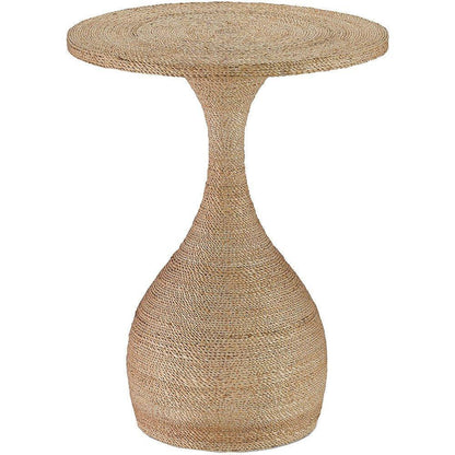 Table d'appoint en corde d'abaca