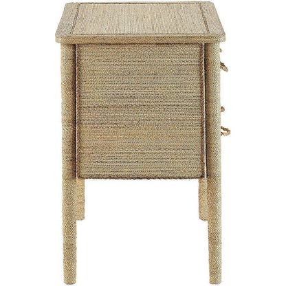 Coffre latéral en corde d'abaca