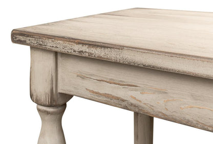 Console de style campagnard français gris vieilli