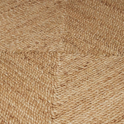 Table basse en corde d'abaca tressée
