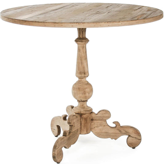 Table d'appoint française sculptée