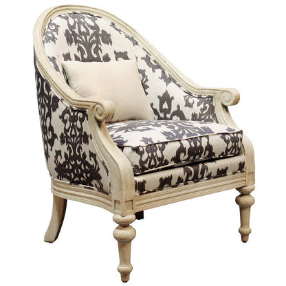 Fauteuil d'appoint courbé Casablanca