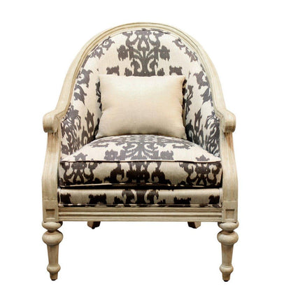 Fauteuil d'appoint courbé Casablanca