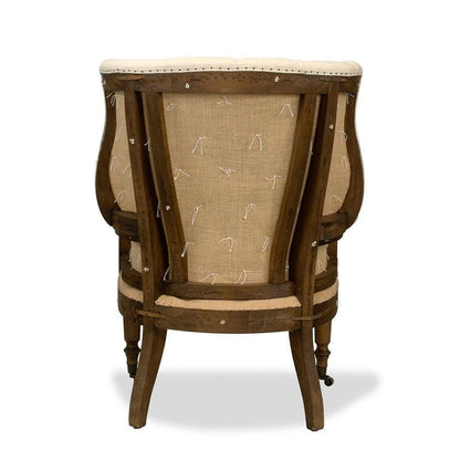 Fauteuil touffeté déconstruit