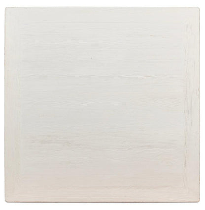 Table basse de ferme blanche vieillie