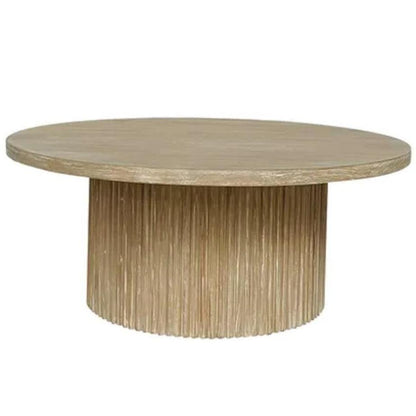 Table basse biologique en bois de mindi Elle