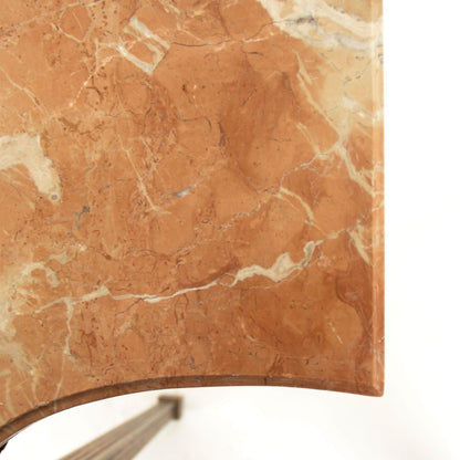 Console avec plateau en marbre Fabrice