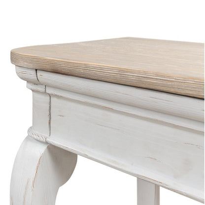 Table de chevet à pieds cabriole français