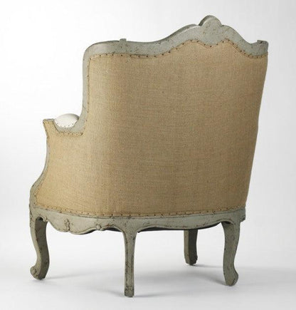 Fauteuil Adèle en lin français