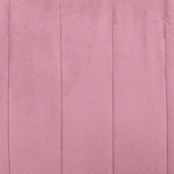 Banc en velours rose Moda