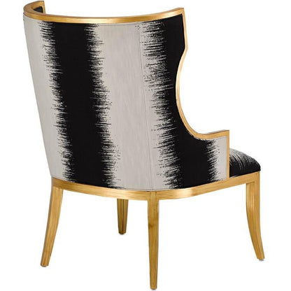 Chaise Kona avec garnitures dorées