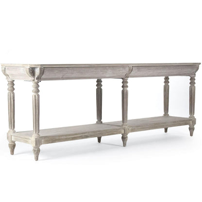 Grande table de buffet de château