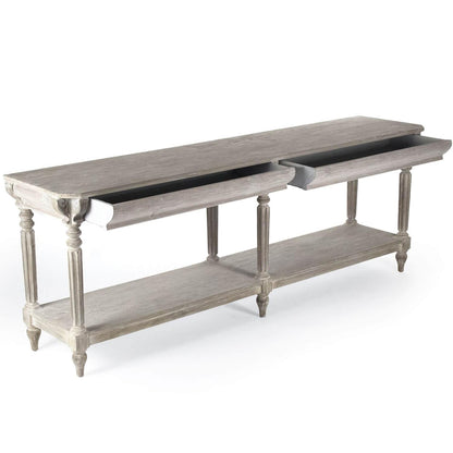 Grande table de buffet de château