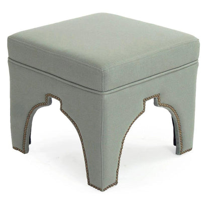 Tabouret cubique gris