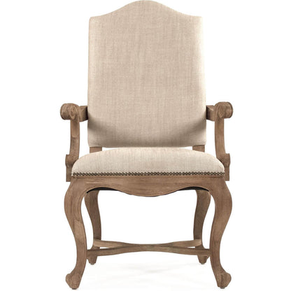 Fauteuil Grayson en chêne de Provence française