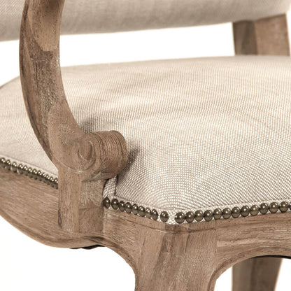 Fauteuil Grayson en chêne de Provence française