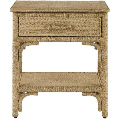 Table de chevet en corde Gulliver