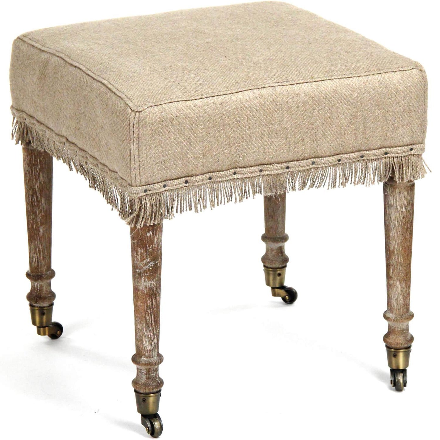 Tabouret à franges Laurent