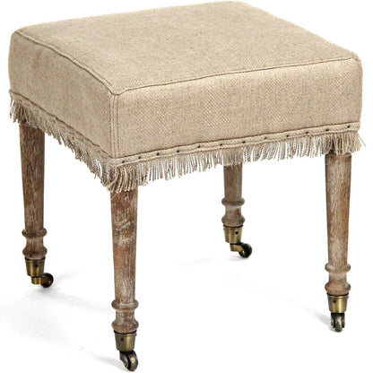 Tabouret à franges Laurent