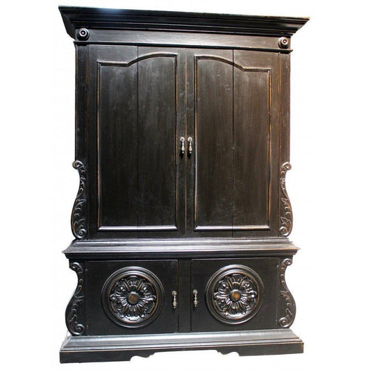 Armoire majestueuse Solanas noire