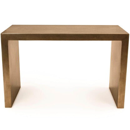 Console parisienne moderne en or