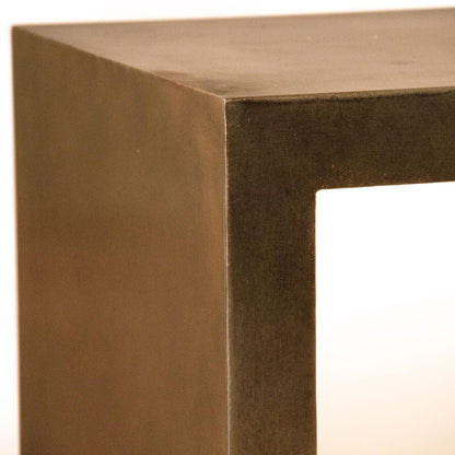 Console parisienne moderne en or