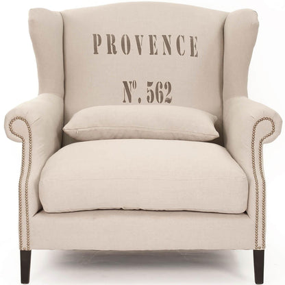 Chaise Provence cloutée