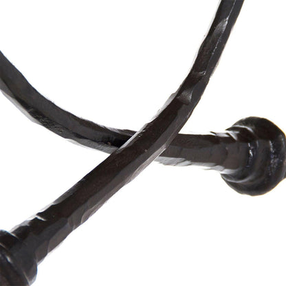 Console rustique à volutes française