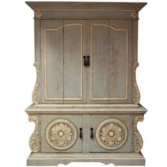 Armoire Shabby Chic Bleu Ciel