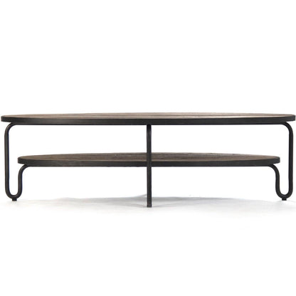 Table basse en bois à plusieurs niveaux