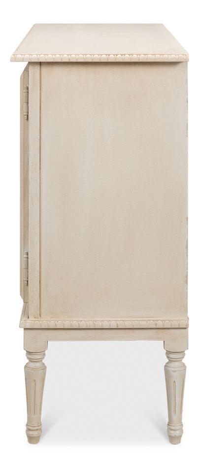 Buffet 2 portes en bois de tulipier