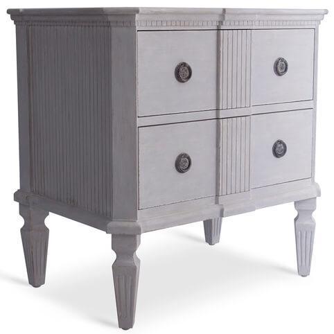 Coffre latéral richement sculpté Victoria