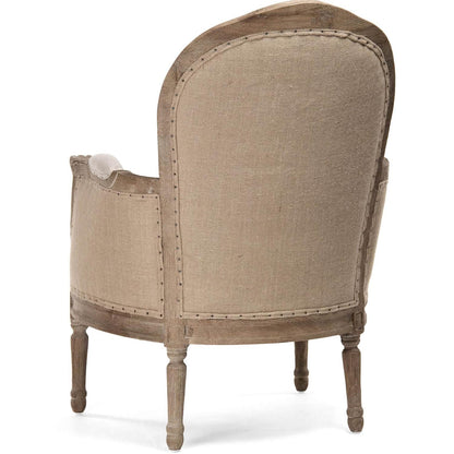 Fauteuil club français vintage