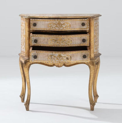 Coffre vintage de la Renaissance italienne
